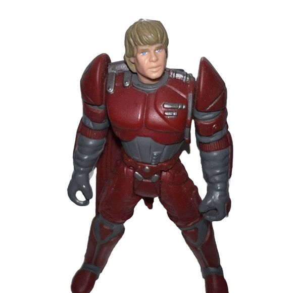 1996 Star Wars Shadows of the Empire Luke Skywalker in Imperial Guard Disguise - Picture 2 of 4